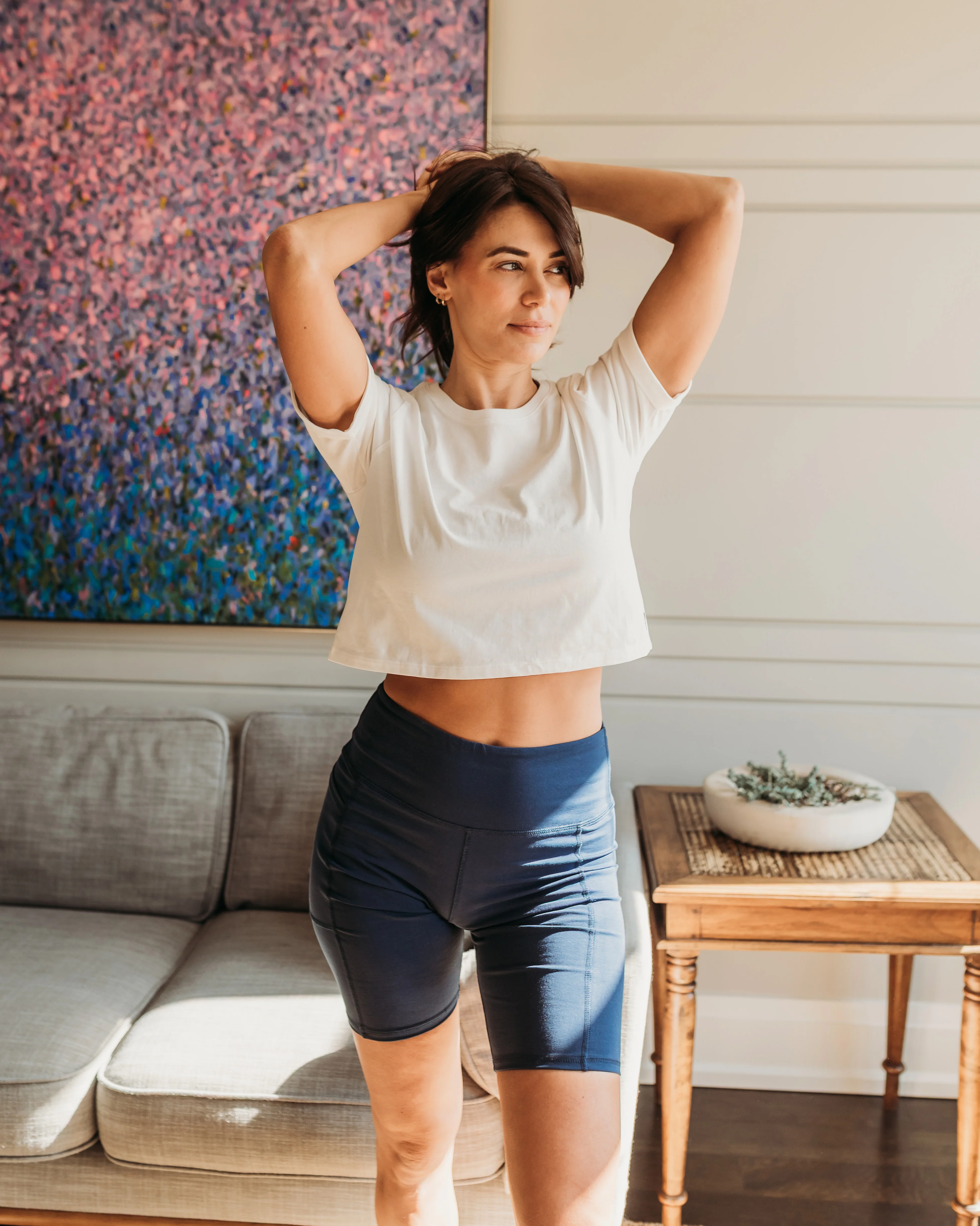 Organic Stretch Biker Short - Image 8
