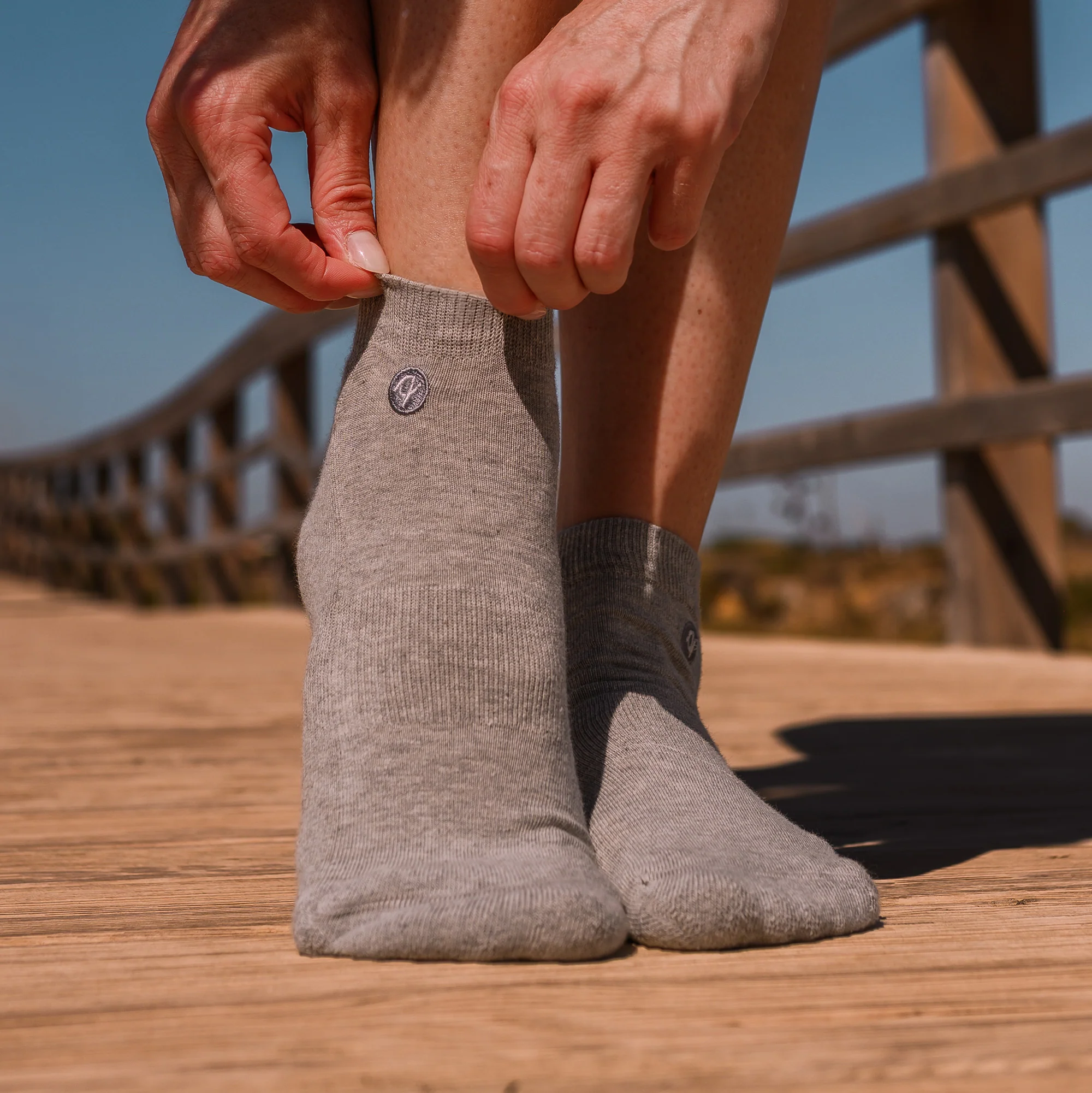 Cotton Ankle Pacers (Midweight) - 97% Organic Cotton - Image 4