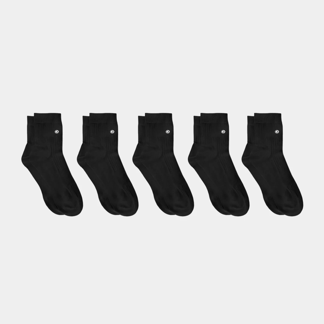 Cotton Quarter Pacers Kids Socks (Midweight) - 97% Organic Cotton - Image 10