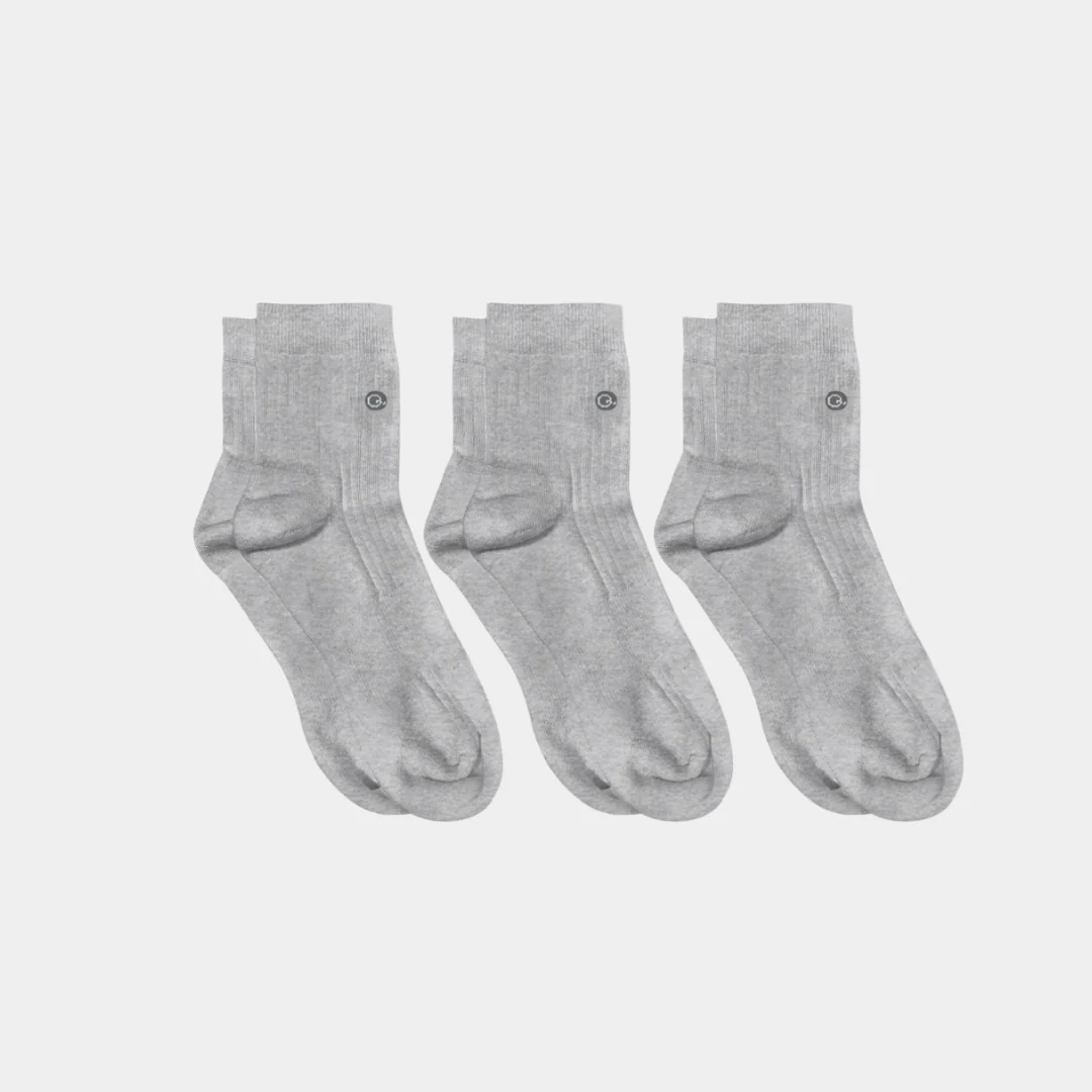 Cotton Quarter Pacers Kids Socks (Midweight) - 97% Organic Cotton - Image 15