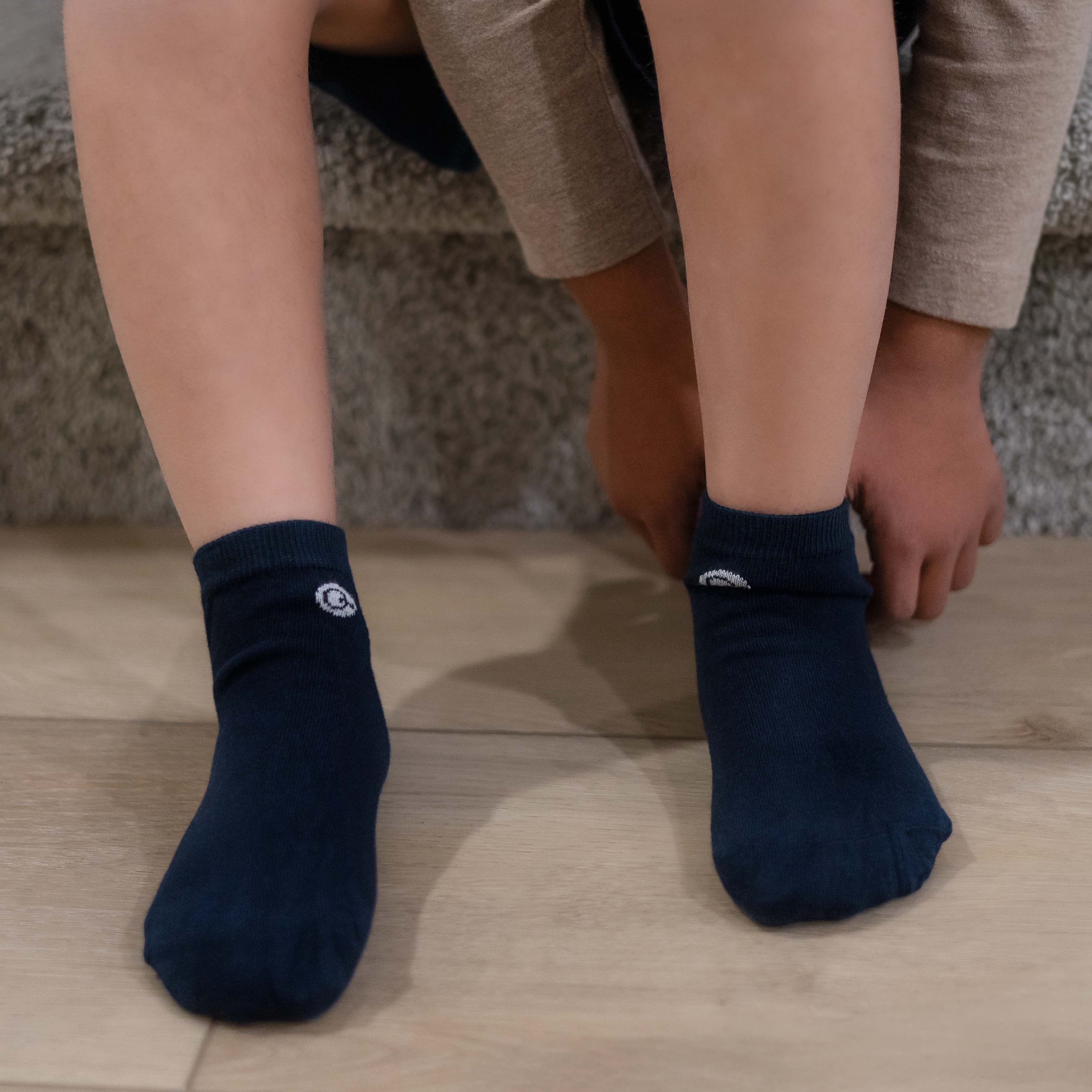 Everyday Kids' Ankle Socks  - 98% Organic Cotton - Image 7