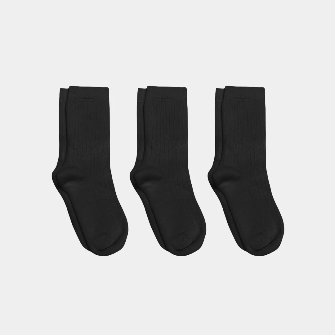 Heavyweight (Thick) Cotton Kids Socks - 98% Organic Cotton - Image 16