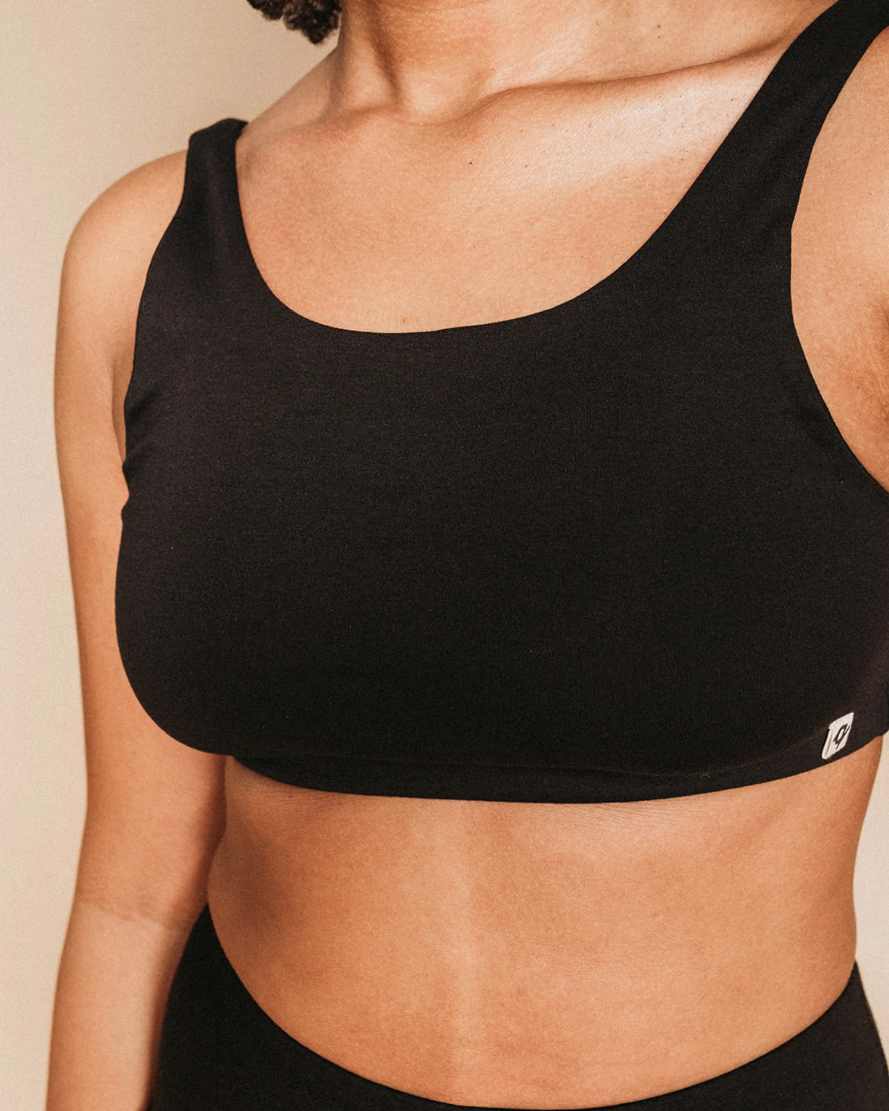 Merino Wool Scoop Bralette - 100% Merino Wool - Image 4
