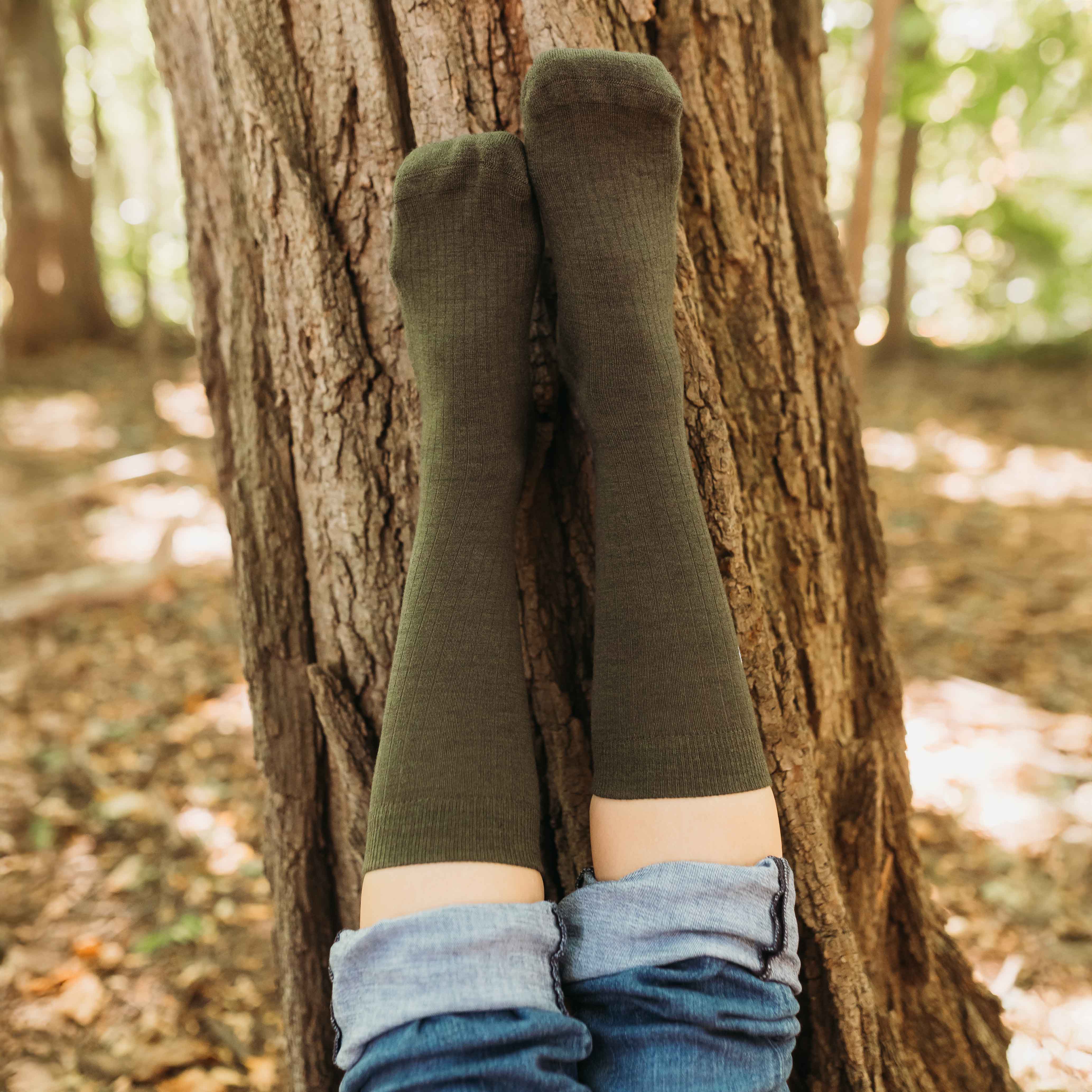 Merino Wool - Cotton Midweight Adult Socks Multipack - Image 19