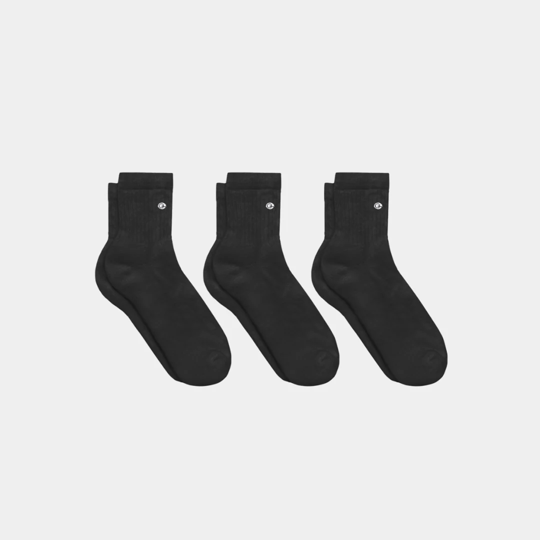 Merino Wool - Cotton Midweight Quarter Pacers - Kids - Image 5