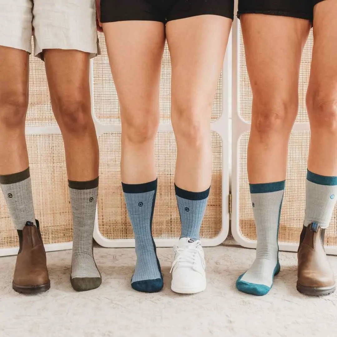 Merino Wool Midweight Adult Socks Multipack (4 pack) - Image 6