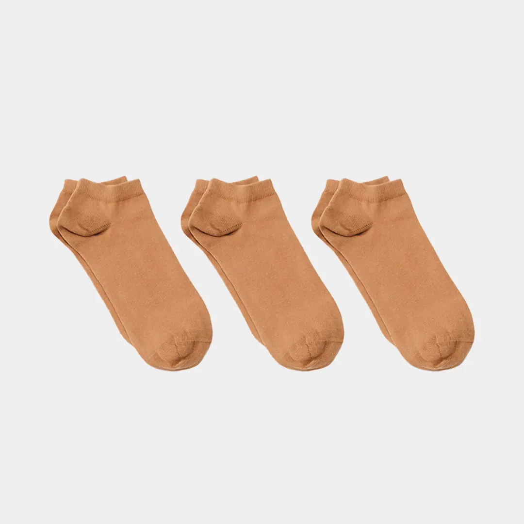 Natural (no dye) Kids' Ankle Socks  - 98% Organic Cotton - Image 8