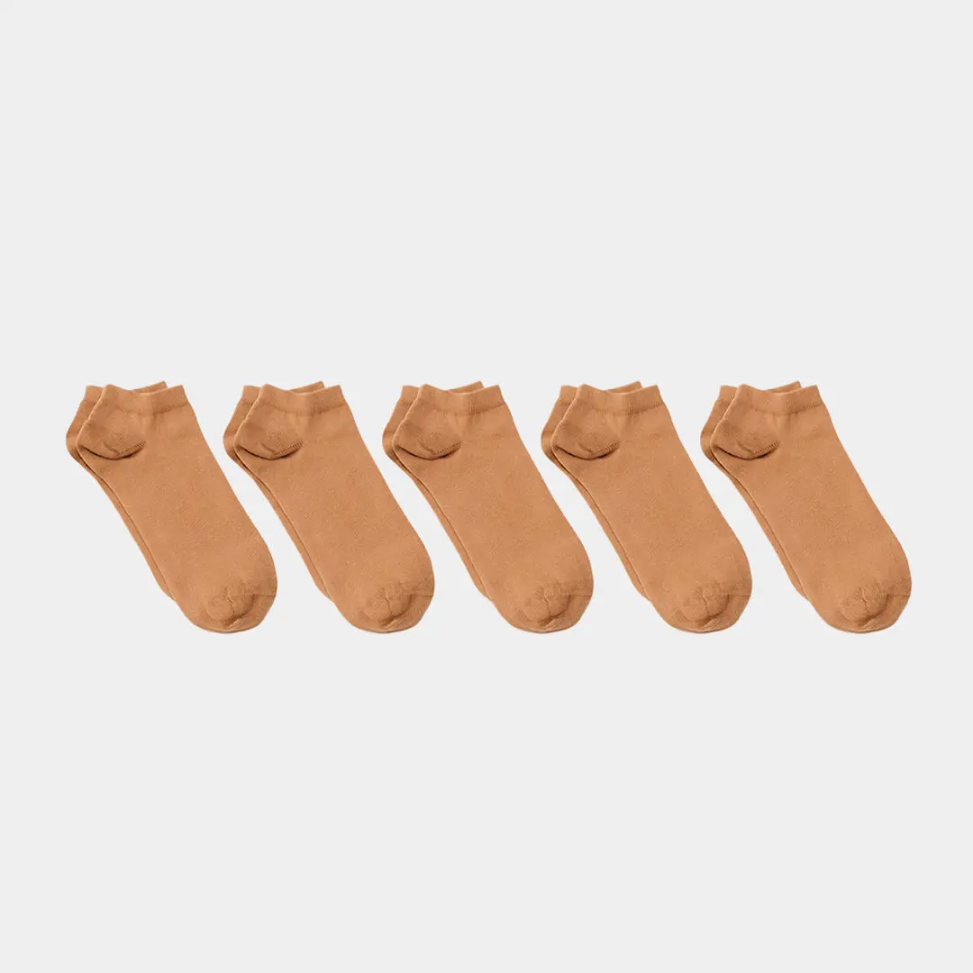 Natural (no dye) Kids' Ankle Socks  - 98% Organic Cotton - Image 9