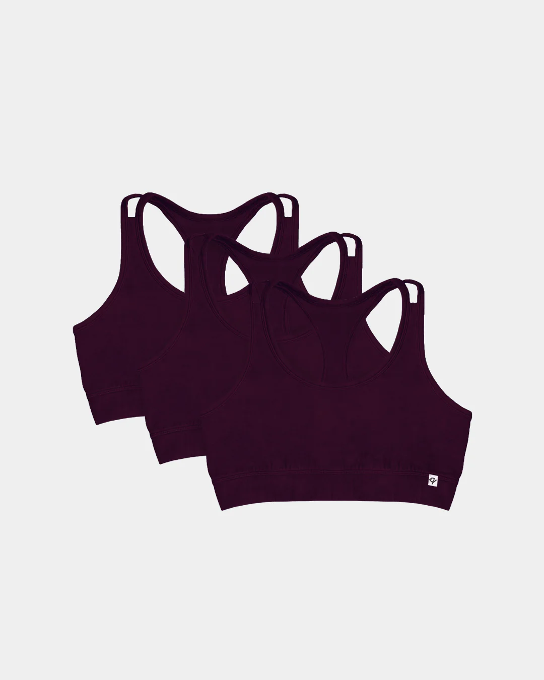 Organic Racerback Sports Bra - 95% Organic Cotton - Image 39