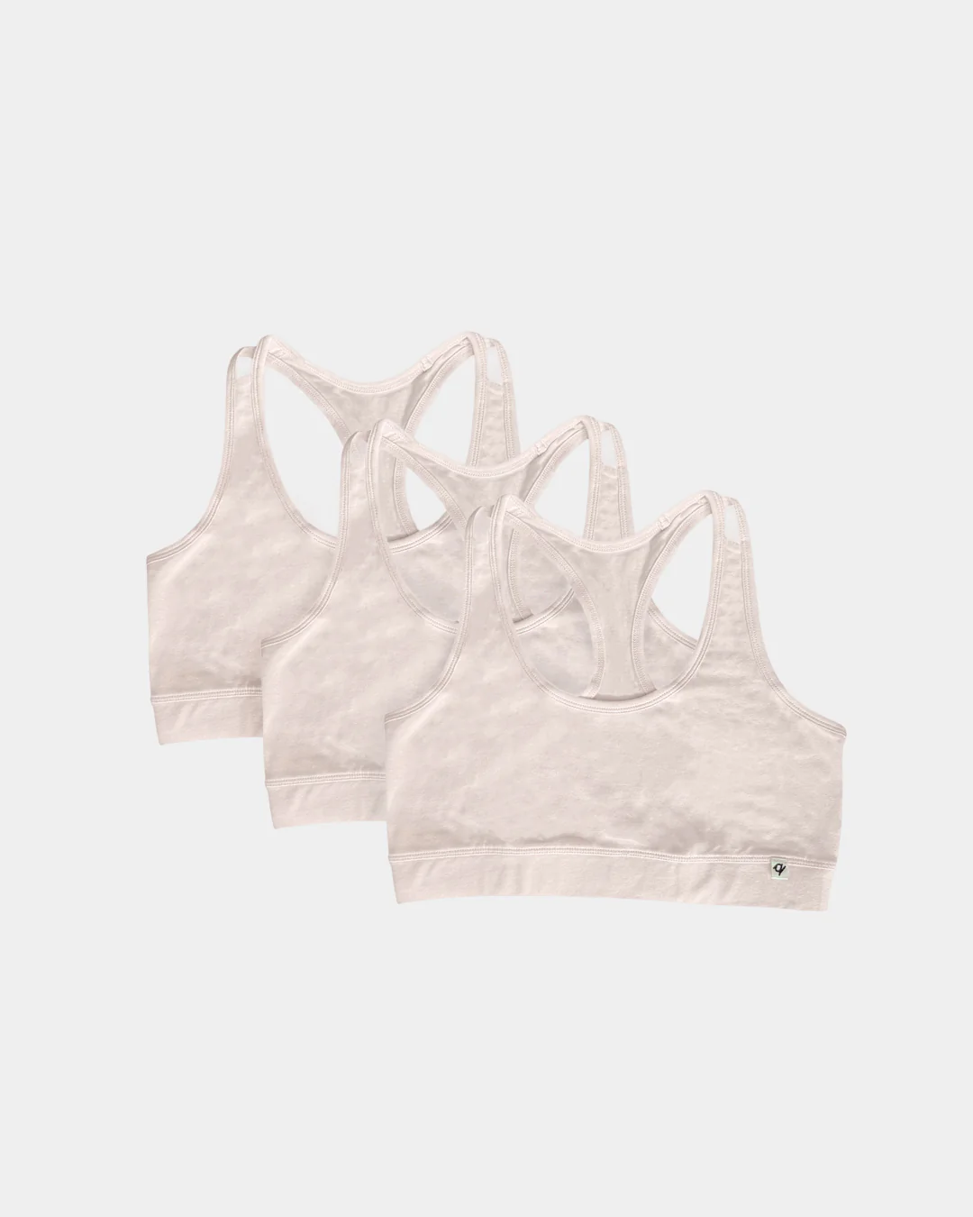 Organic Racerback Sports Bra - Natural, Plant Dyes - 95% Organic Cotton - Image 5