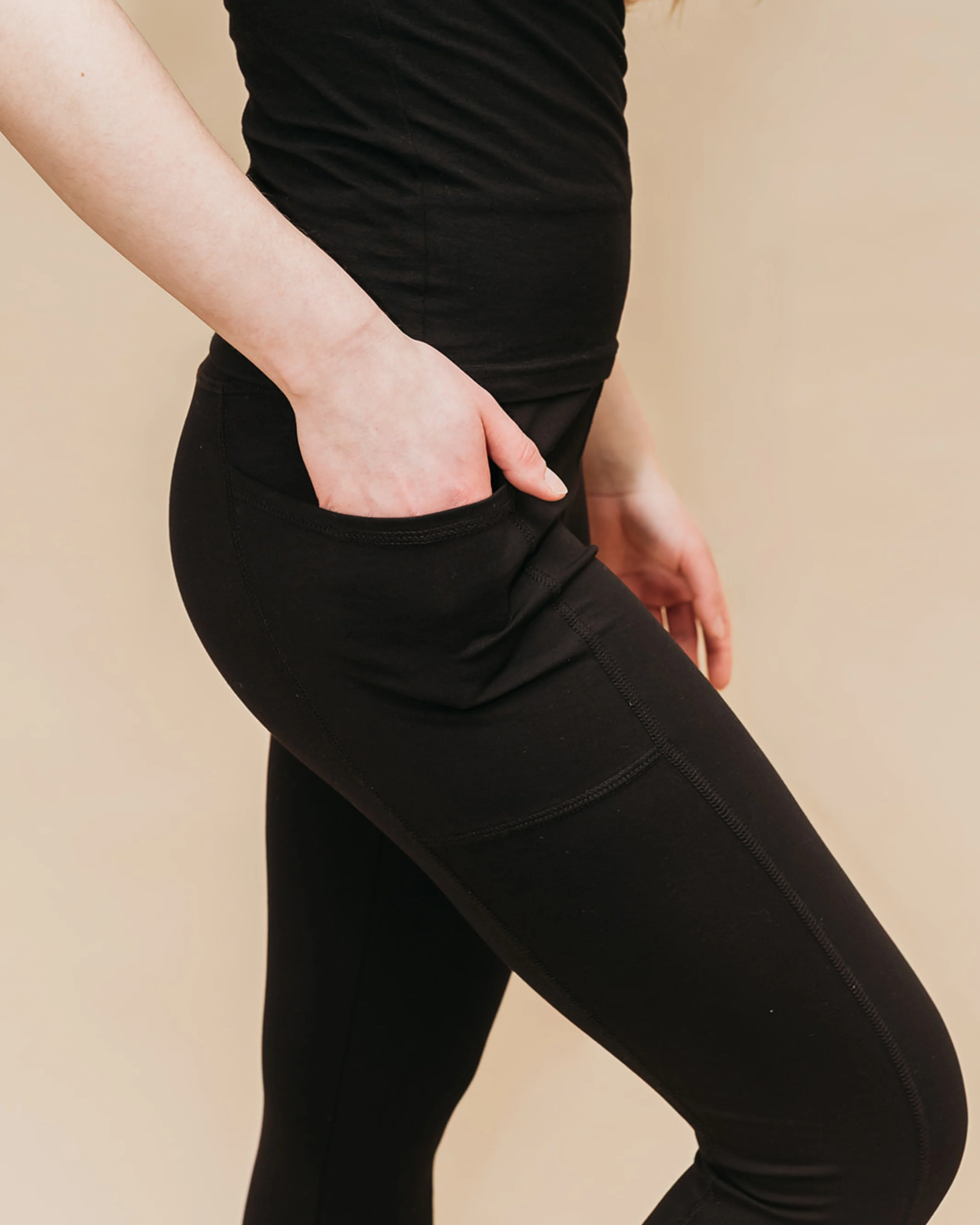 Organic Stretch Leggings - Image 3