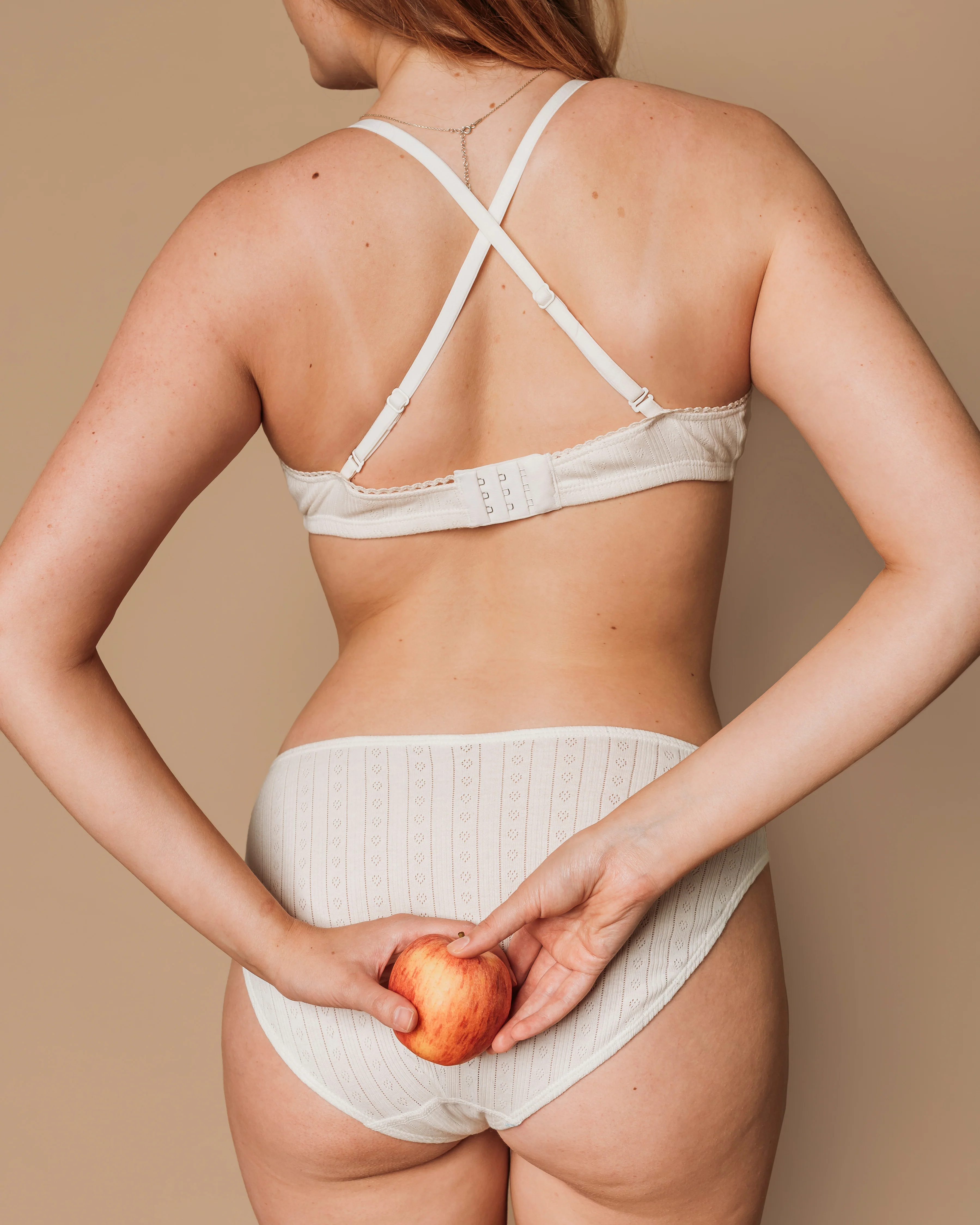 Women's Pointelle French Cut Bikini - 100% Organic Cotton - Image 17