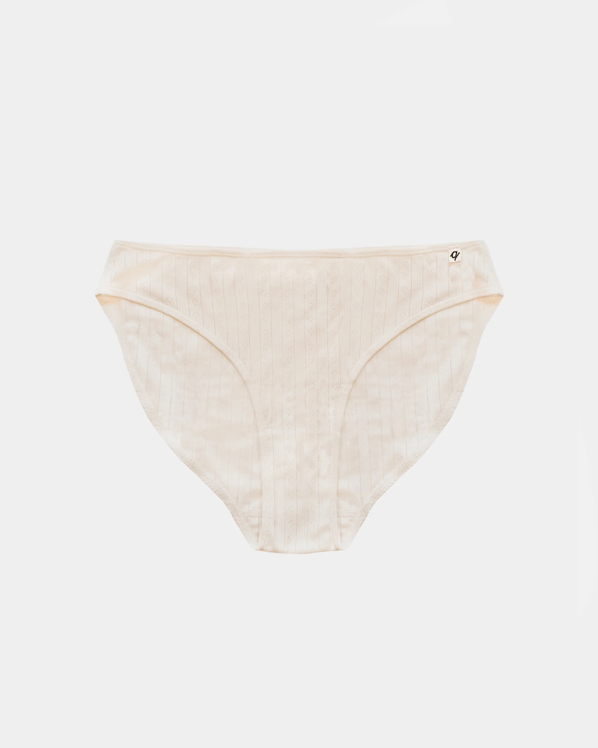 Women's Pointelle French Cut Bikini - 100% Organic Cotton - Image 23