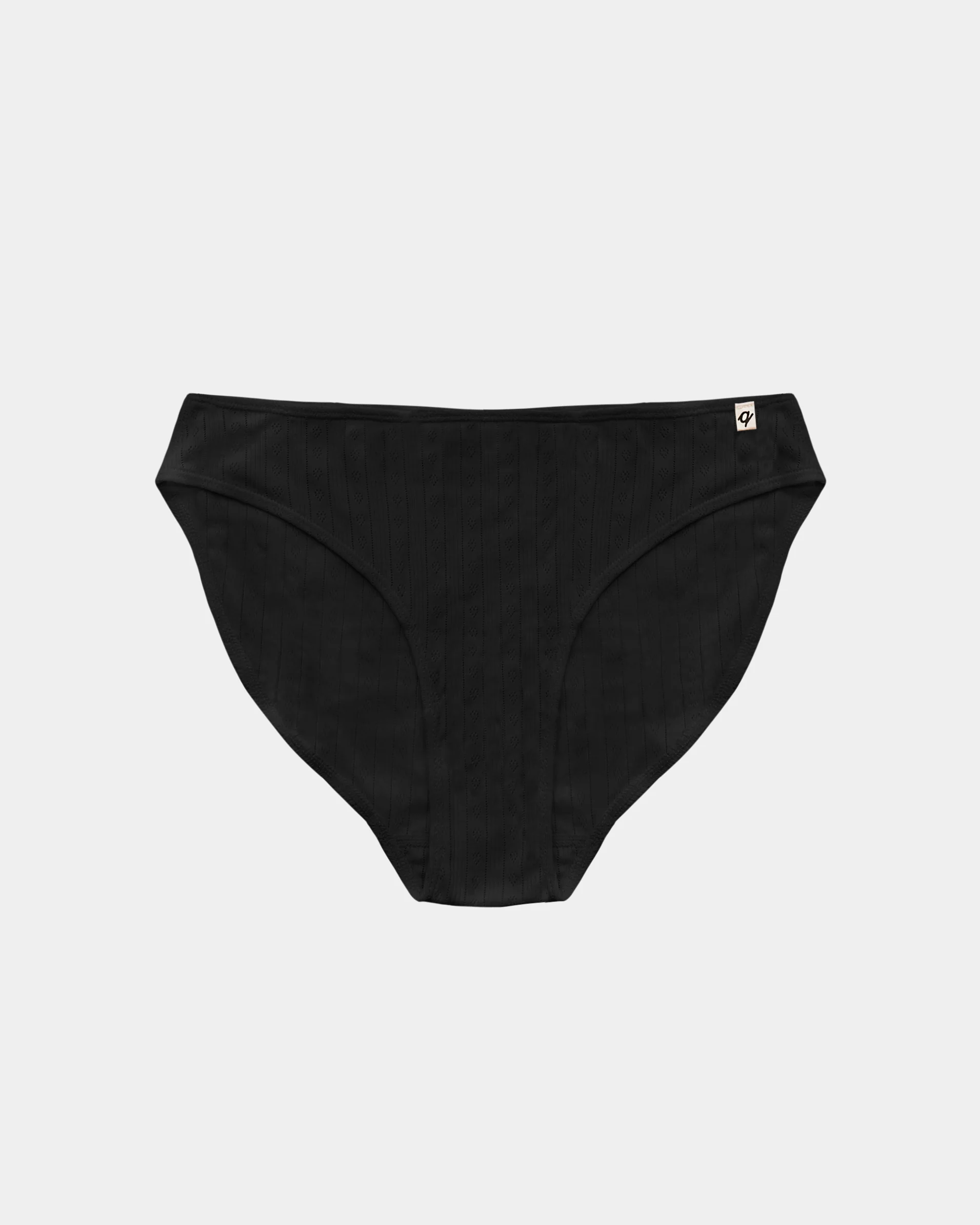 Women's Pointelle French Cut Bikini - 100% Organic Cotton - Image 24