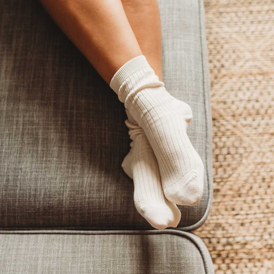 Adult Ribbed Socks - 100% Organic Cotton - Image 6