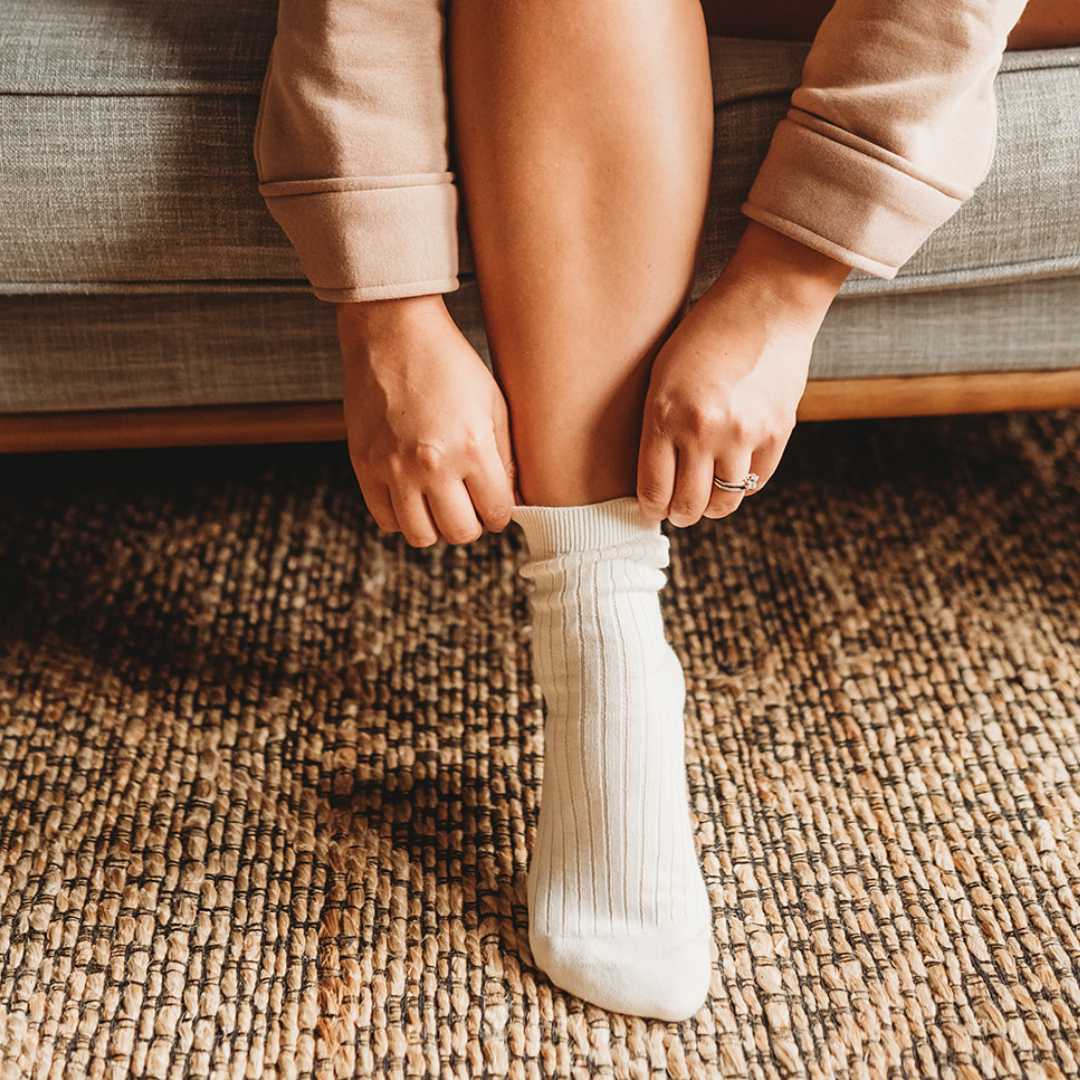 Adult Ribbed Socks - 100% Organic Cotton - Image 12