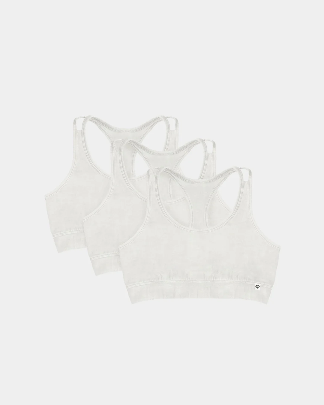 Organic Racerback Sports Bra - 95% Organic Cotton - Image 37