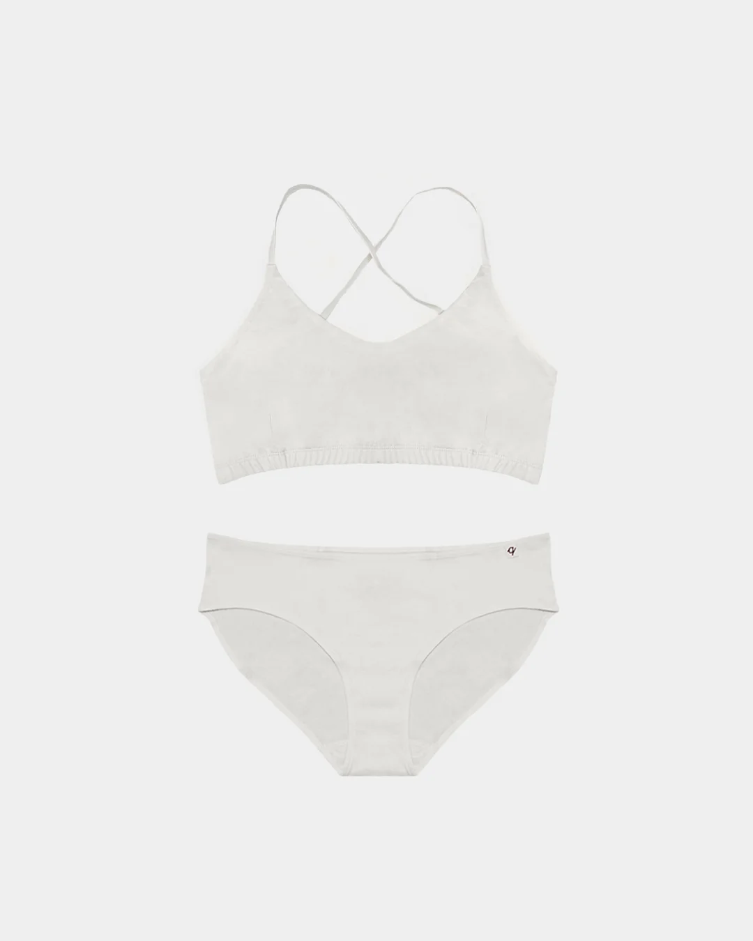 Natural (no dye) Women's Everyday Bikini & Bralette Set (2 Pack) - 100% Organic Cotton - Image 6