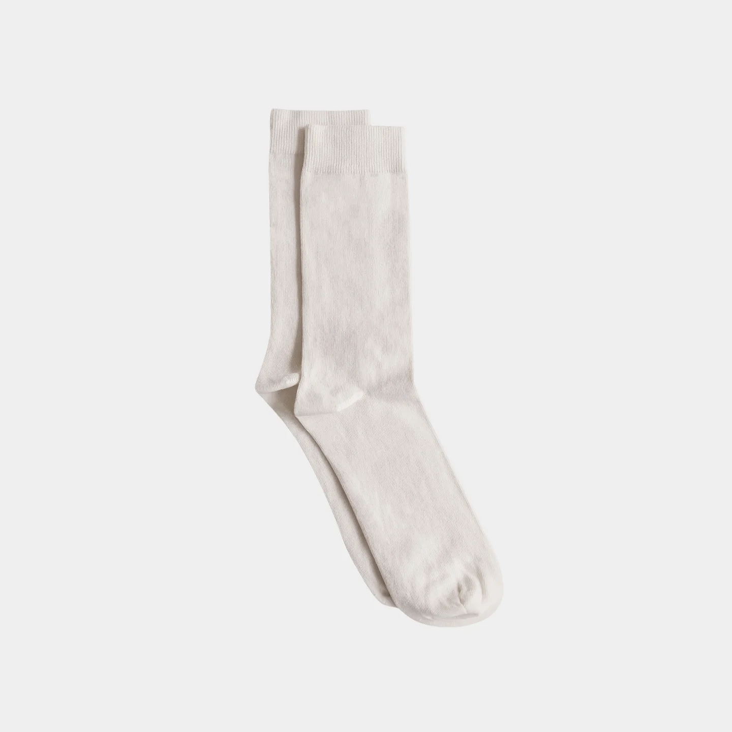 Natural (no dye) Adult Trouser Socks - 98% Organic Cotton - Image 13