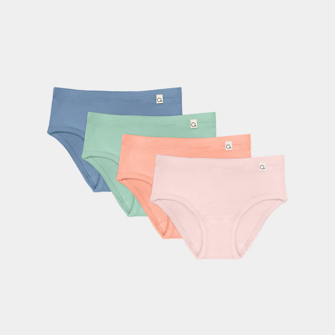 Super Bundle Luna Bikini Briefs (4-pack) - 95% Organic Cotton
