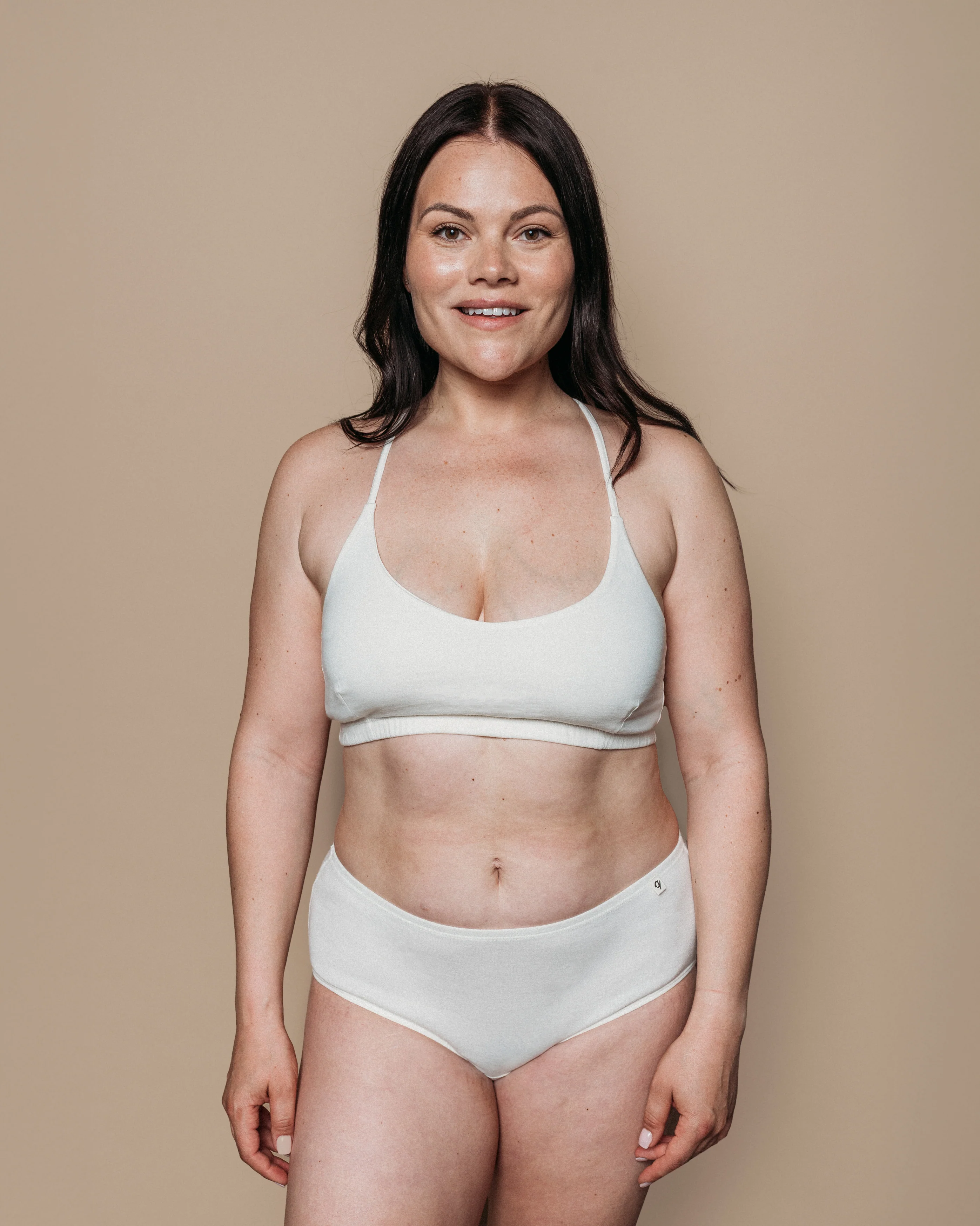 Natural (no dye) Womens Classic Brief - 100% Organic Cotton - Image 4