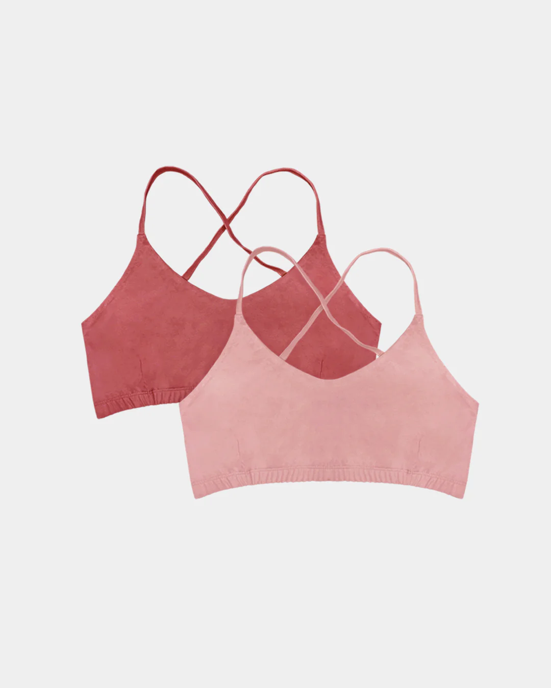 Women's Criss-Cross Bralette - Natural, Plant Dyes - 100% Organic Cotton - Image 22