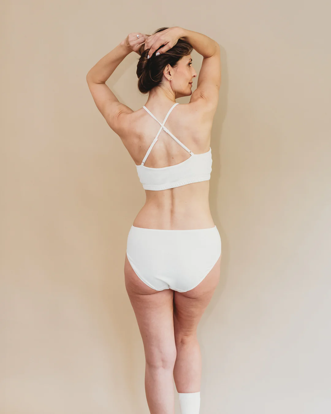 Natural (no dye) Womens Everyday Bikini - 100% Organic Cotton - Image 7