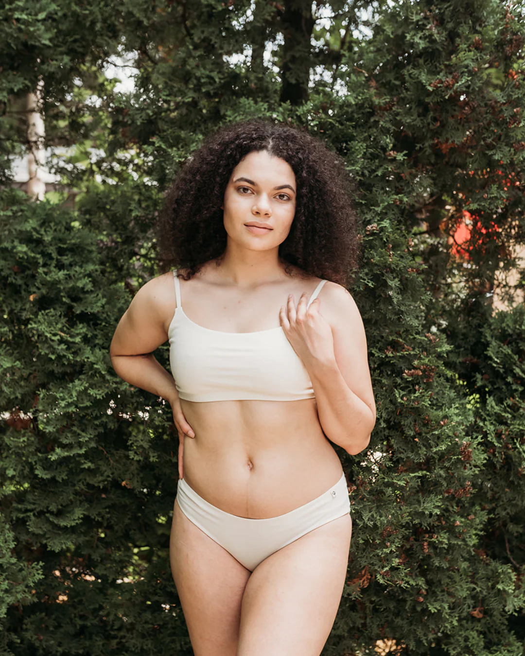 Natural (no dye) Womens Everyday Bikini - 100% Organic Cotton - Image 8