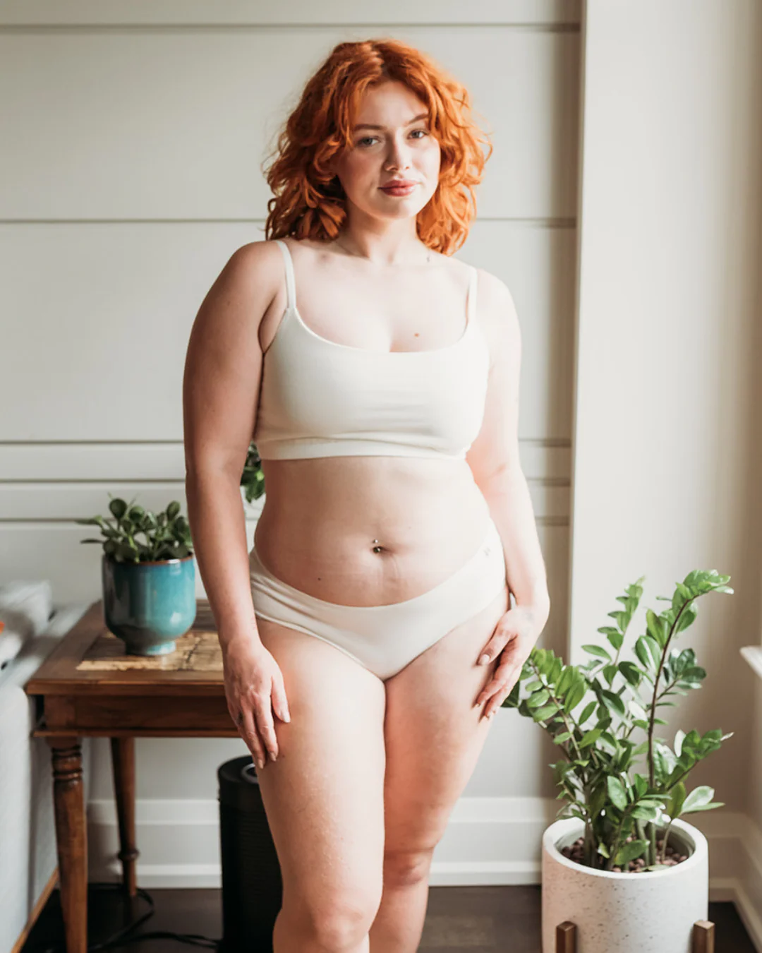Natural (no dye) Womens Everyday Bikini - 100% Organic Cotton - Image 9