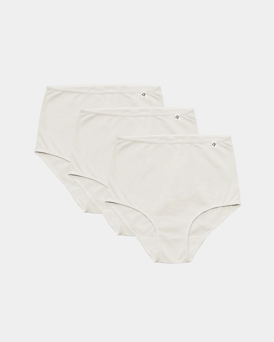 Women's High Waist Brief - 95% Organic Cotton - Image 21