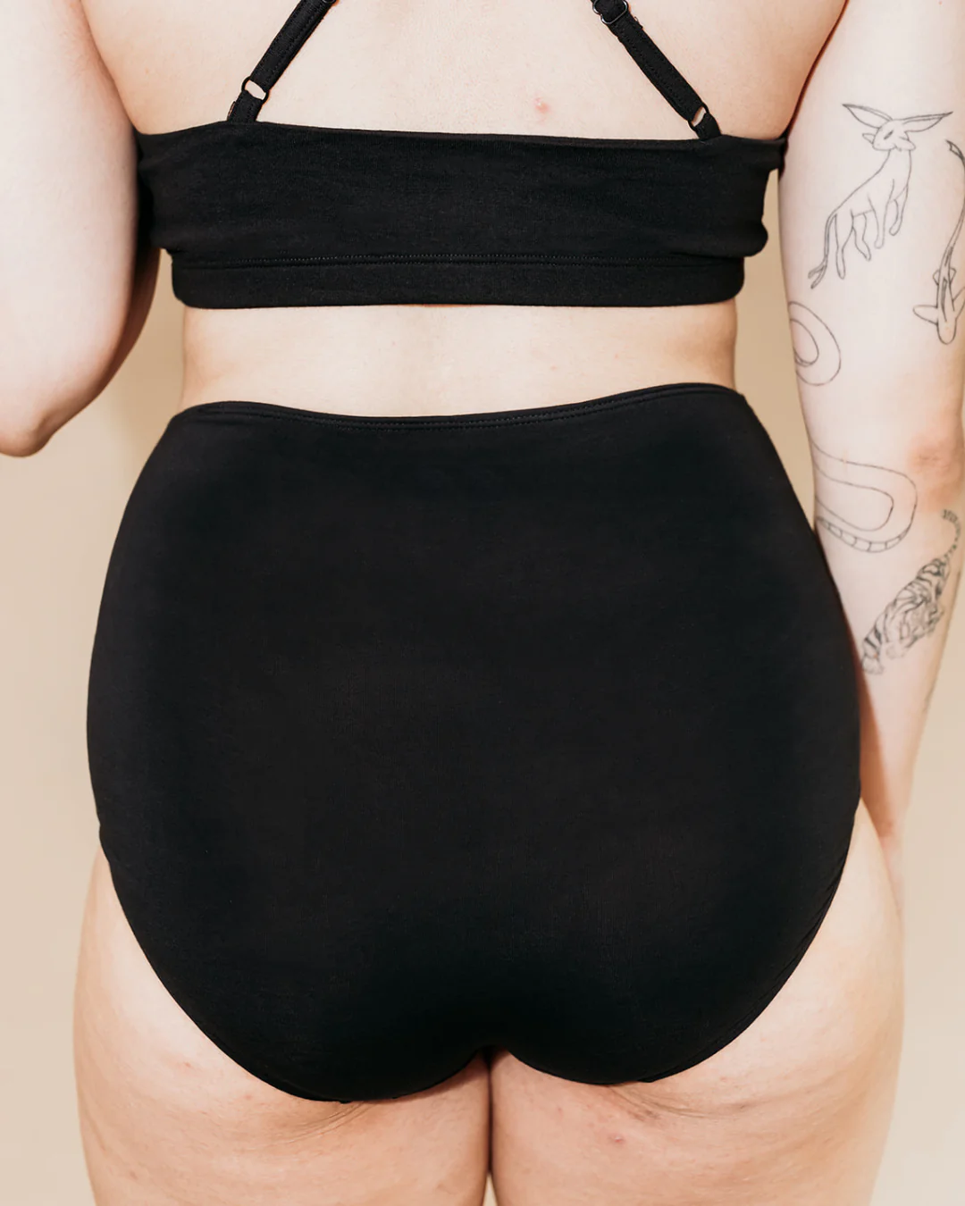 Women's High Waist Brief - 95% Organic Cotton - Image 8