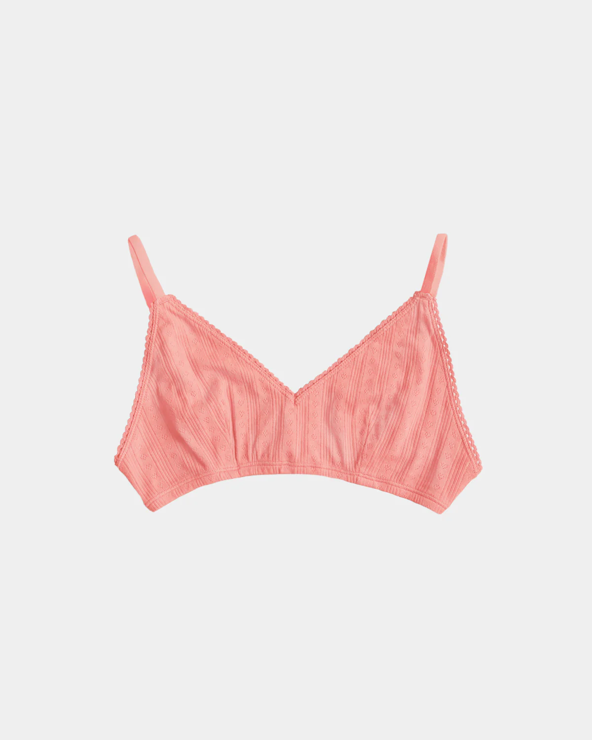 Women's Pointelle Bra - Natural, Plant Dyes - 100% Organic Cotton (2 pack) - Image 11