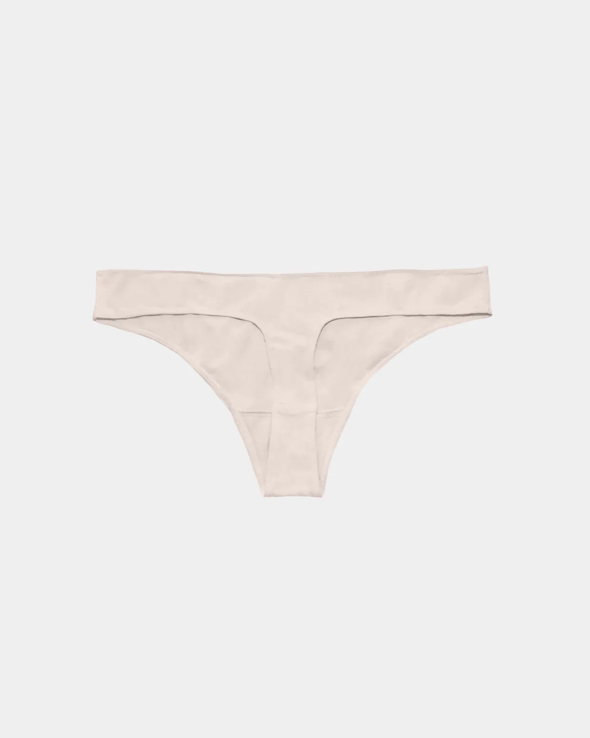 Women's Stretch Thong - Natural, Plant Dyes - 95% Organic Cotton - Image 15